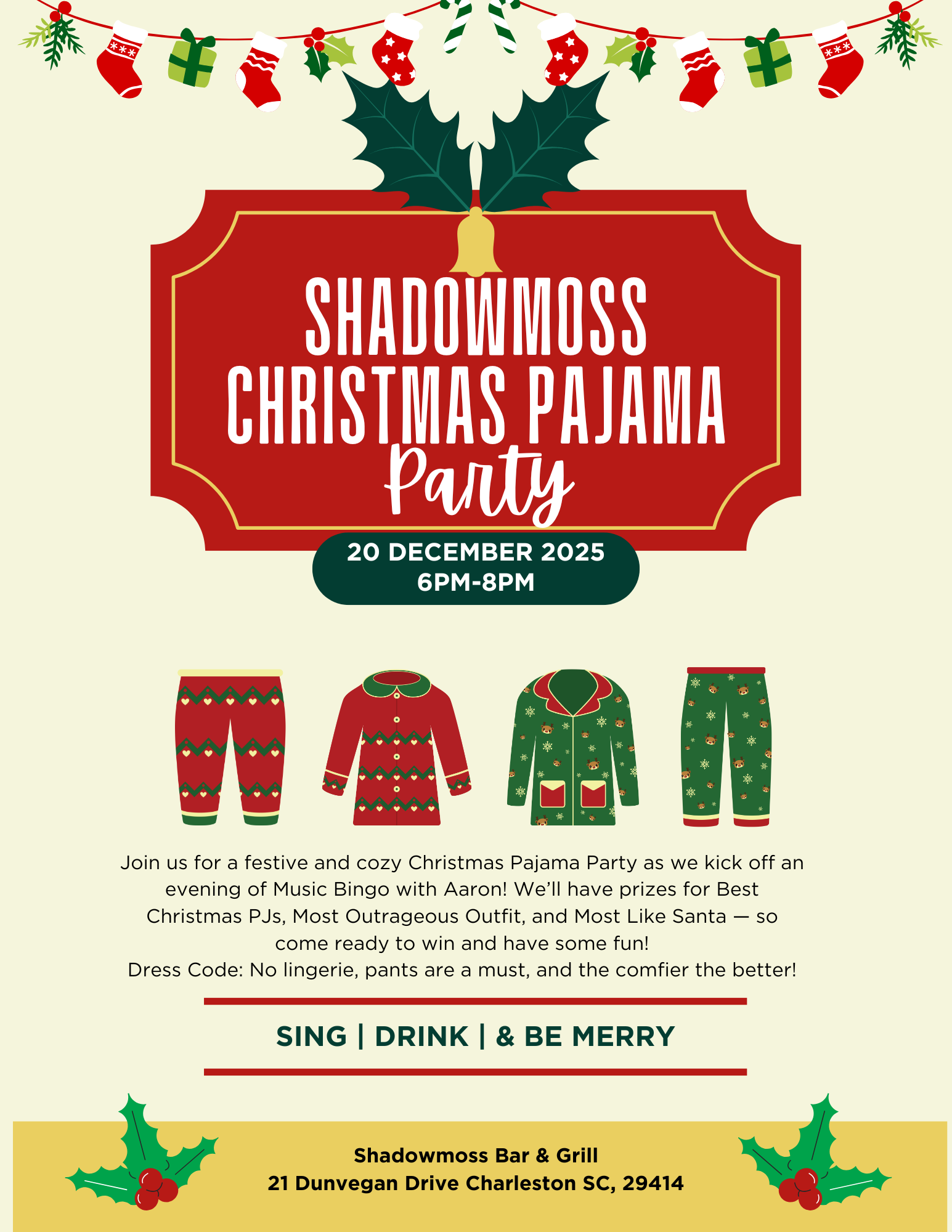 Shadowmoss PJ Party